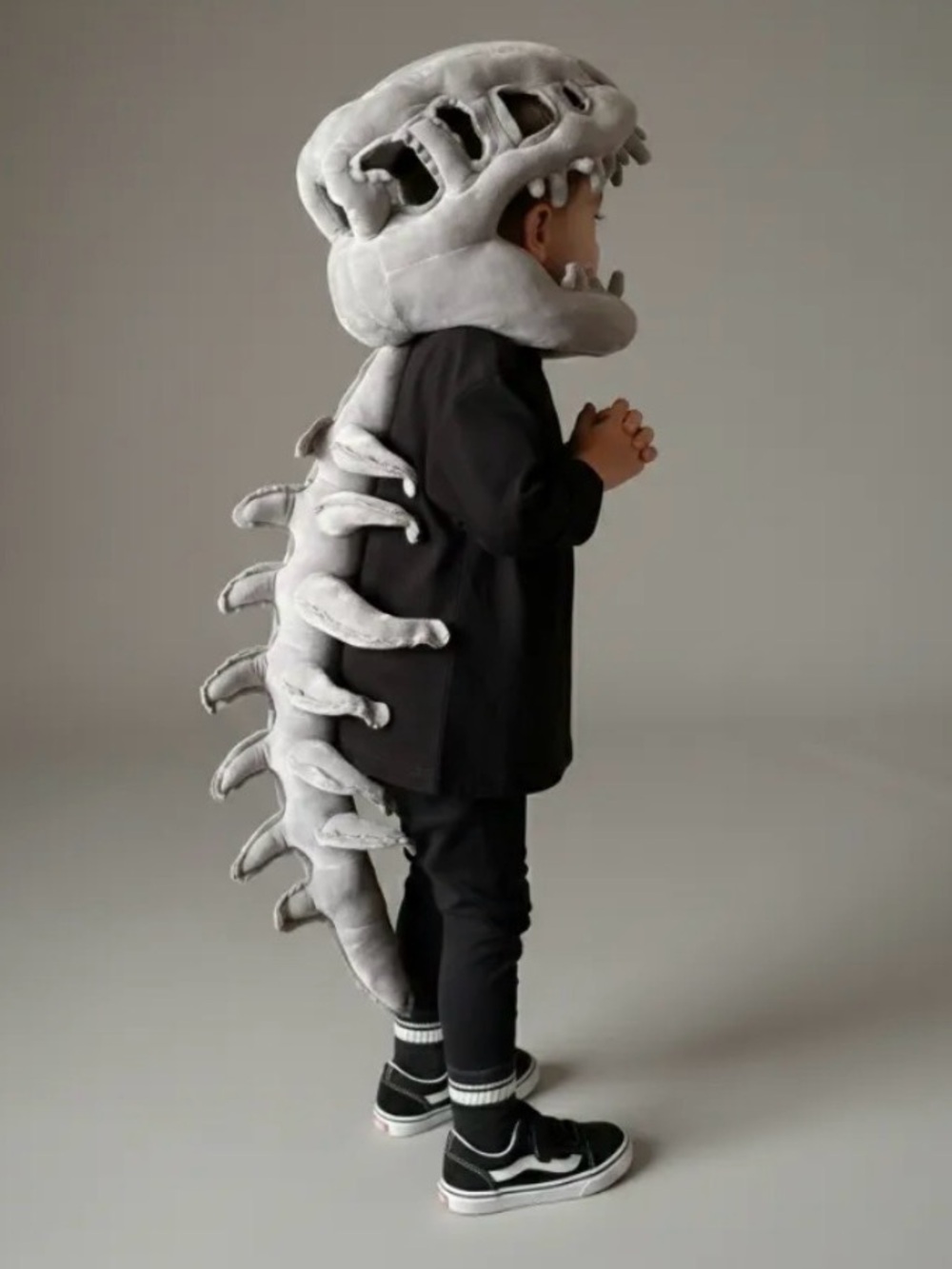Dinosaur Skeleton Fossil Bone Costume for Kids